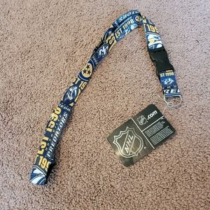 new Predators lanyard